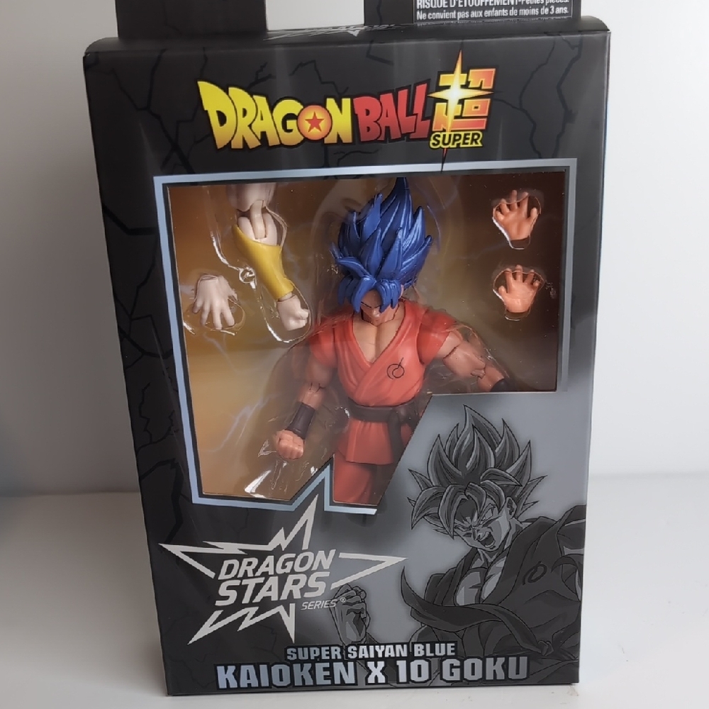 Super Saiyan Blue (Kaioken X 10 Goku Action Figure NEW & SEALED !!!! (RARE)